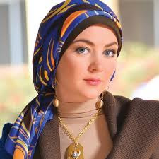 نتيجة بحث الصور عن لفات للمحجبات تناسب لون بشرتك