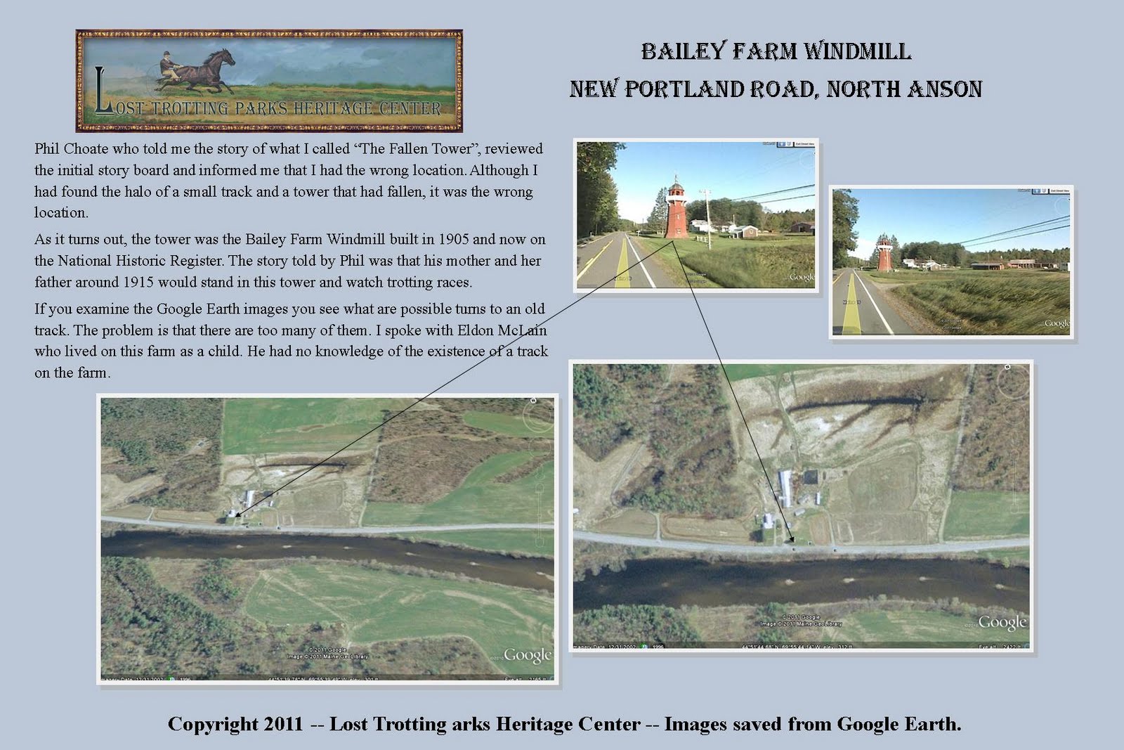 The Lost Trotting Parks Heritage Center Storyboard Archives Bailey