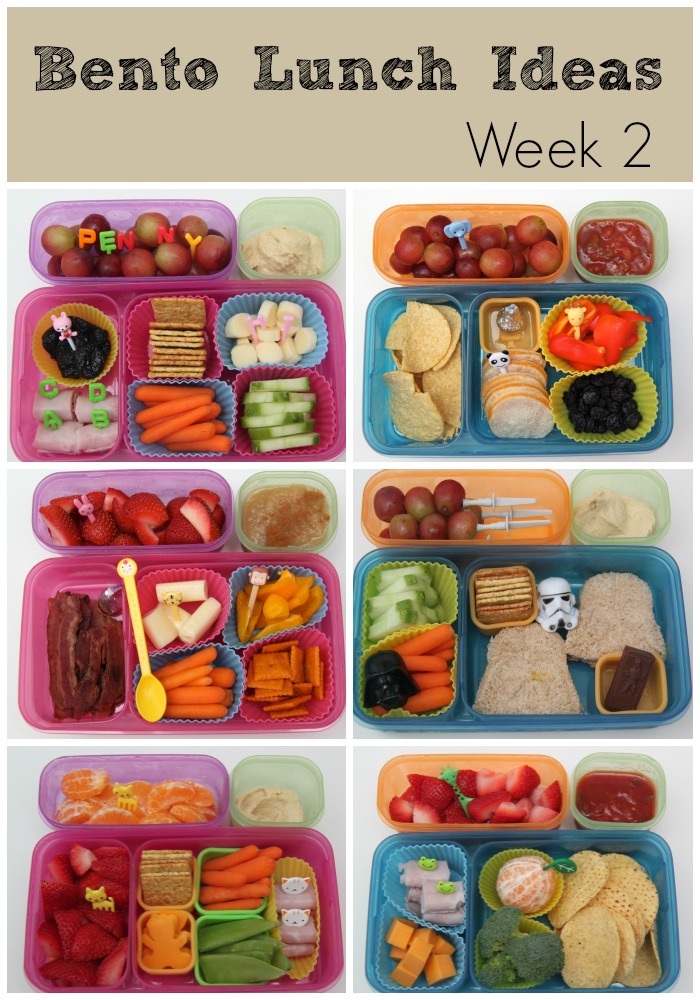 Bento Lunch Ideas: Week 2 - Smashed Peas & Carrots