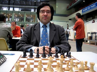Jean-Michel Mondoloni (2260) avait réalisé 9 points sur 9
dans l'Open A du championnat de Paris 2009 © Chess & Strategy  