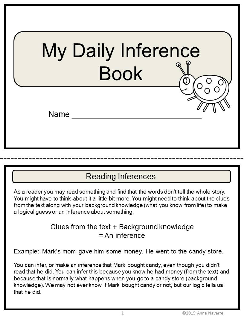 Mrs. Navarre’s Teaching Blog: Teaching Inference