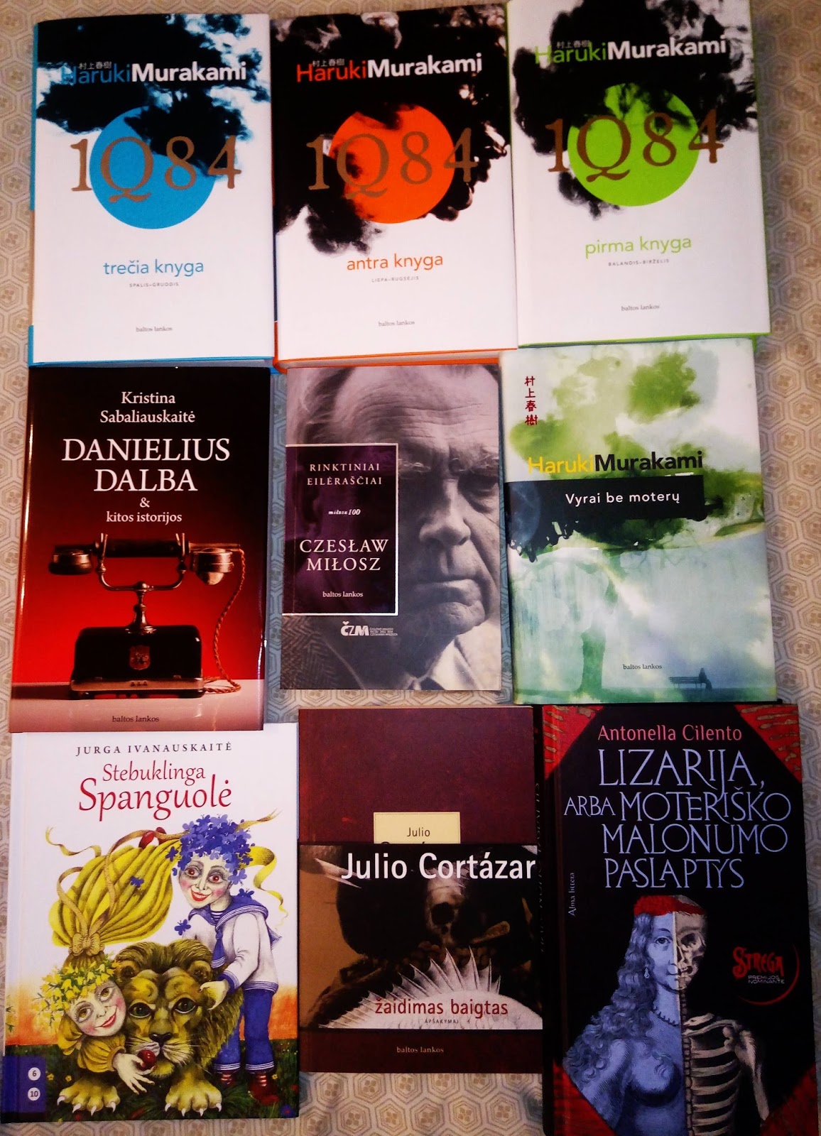 Maištinga siela: Pirkiniai: Haruki Murakami, Česlovas ...