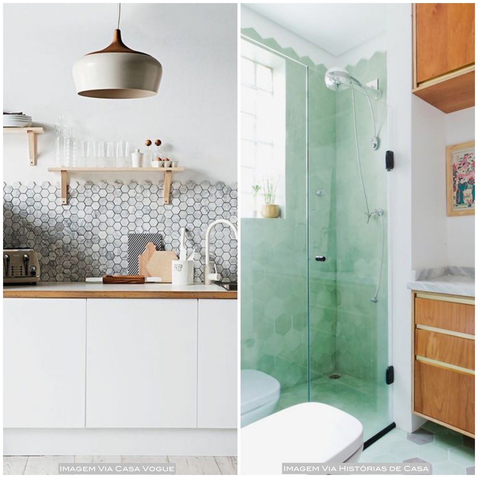 Tend Ncia Decora O Com Revestimento Hexagonal Tend Ncia Decora O Com Revestimento Hexagonal