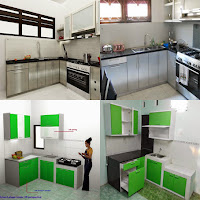 Contoh Desain Kitchen Set Semarang - Furniture / Mebel Ruangan Dapur - Furniture Semarang