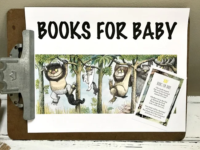 book box idea for where the wild things are