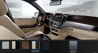 Màu nội thất Mercedes GLE 400 4MATIC 2019 Nội thất Mercedes GLE 400 4MATIC 2019 màu Vàng Ginger/Nâu Espresso (215)