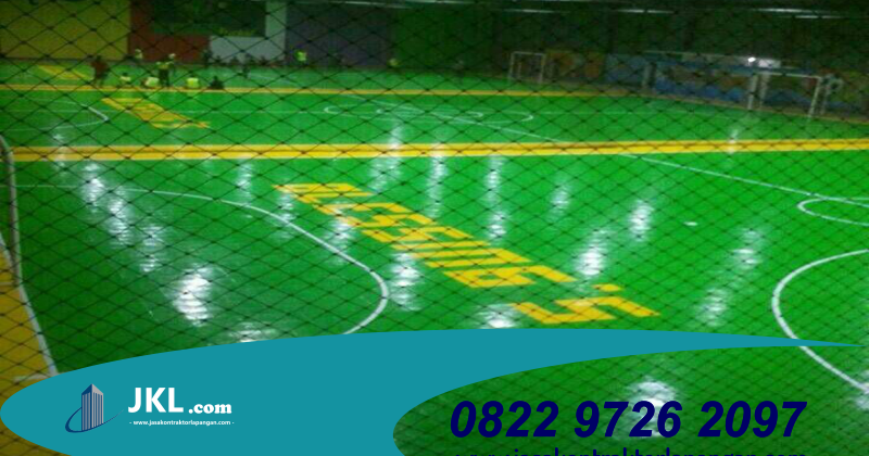 Ukuran Lapangan Futsal Beserta Rab Bangunan Lapangan Futsal Indoor Royal Sport