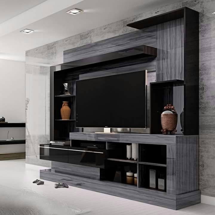 25 Best Modern Tv Unit Design For Living Room Decor Units Acabamento em laca branca com fita de. 25 best modern tv unit design for
