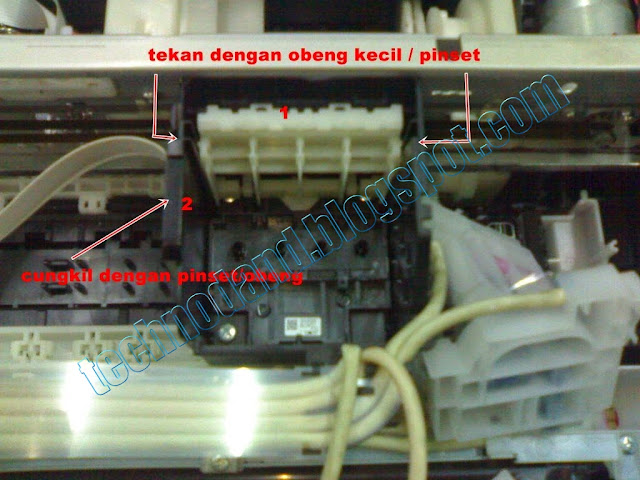 Cara Membongkar Casing dan Mengganti  Head Printer EPSON L110, L300, L310, L210