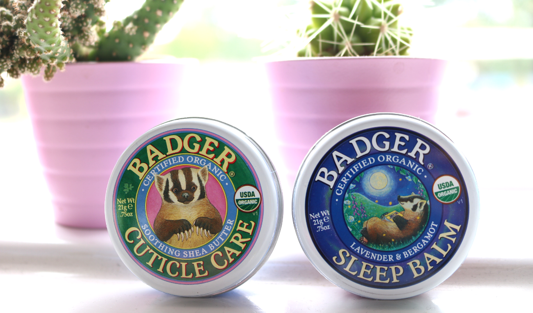Introducing Badger Balm Mineral Lip Tints, Cuticle Care & Sleep Balm