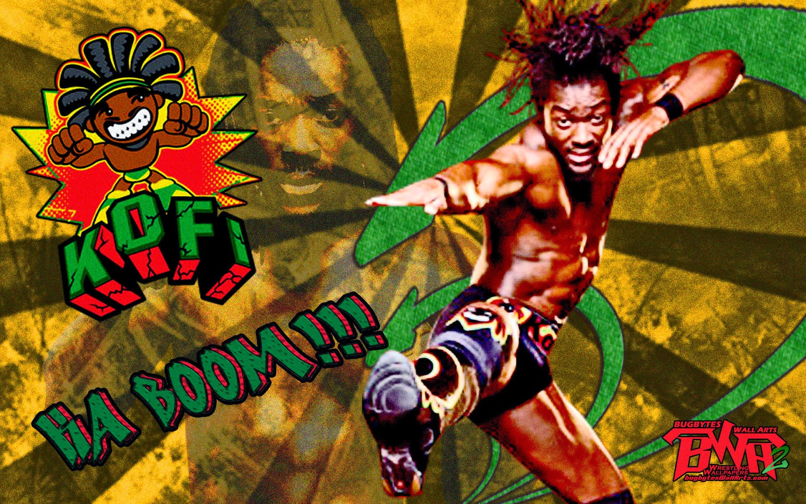 WW Kofi Kingston HD Wallpapers | WWE Wrestling Wallpapers