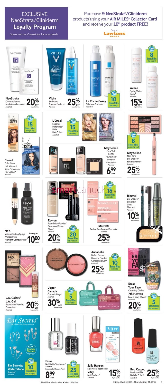 lawtons drugs weekly flyer may 25 31 2018 lawtons nl flyer