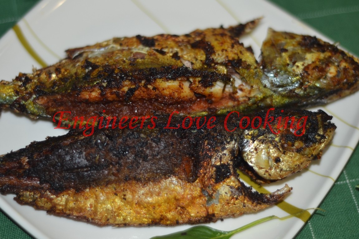 Engineers Love Cooking: IKAN SUMBAT GORENG / FRIED STUFFED FISH