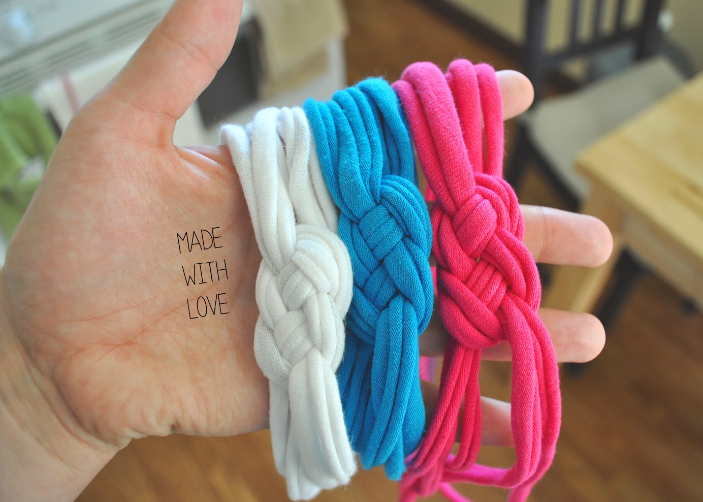 My Loveliest Dream Tshirt yarn headband tutorial and a Darby Smart