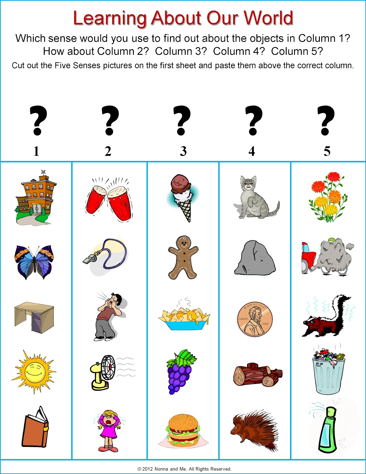 Five Sense Worksheet NEW 410 FIVE SENSES PRESCHOOL SIGHT Five Sense Worksheet NEW 410 FIVE SENSES PRESCHOOL SIGHT