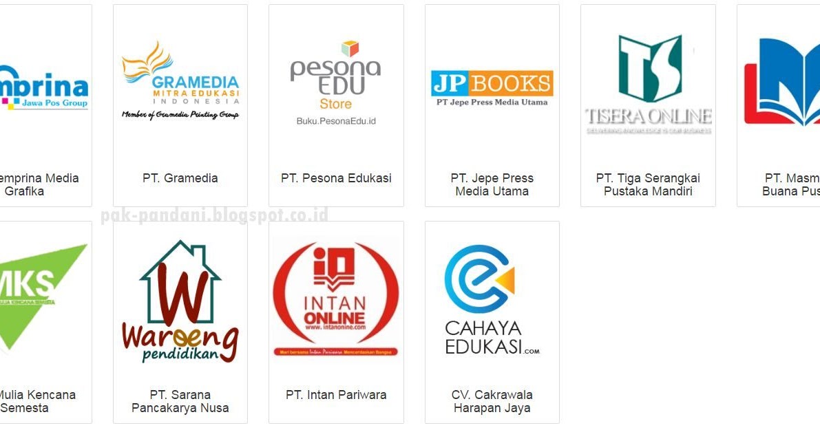 Daftar penerbit buku indonesia