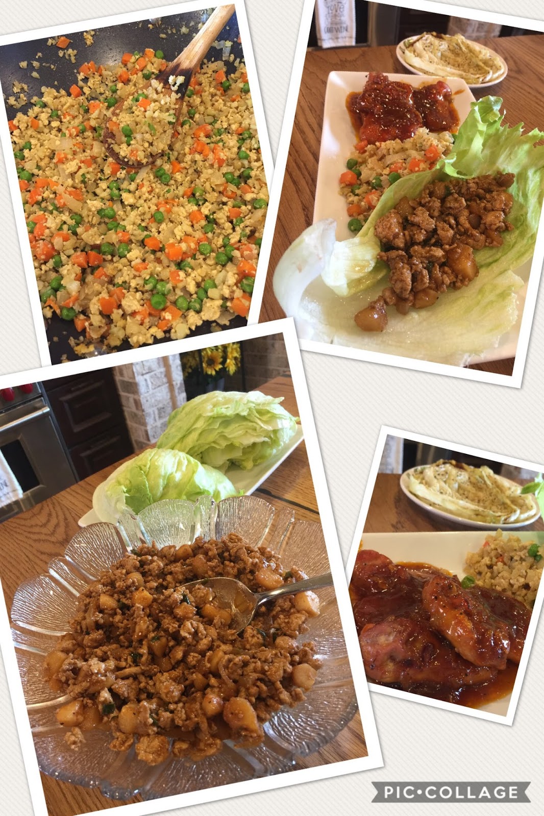 Dream Home Cooking Girl Cauliflower Fried Rice, Lettuce Wraps, Sweet
