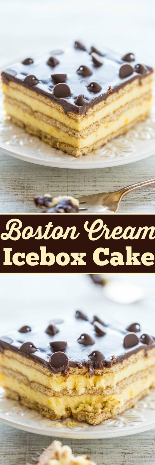 Boston Cream Icebox Cake Ingredients Boston Cream Icebox Cake Ingredients