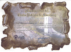 Diploma Otorgado por Municipalidad del C.P. MURUHUAY al Sr Juan Salazar E,-(Guiador)el 25 mayo 2011