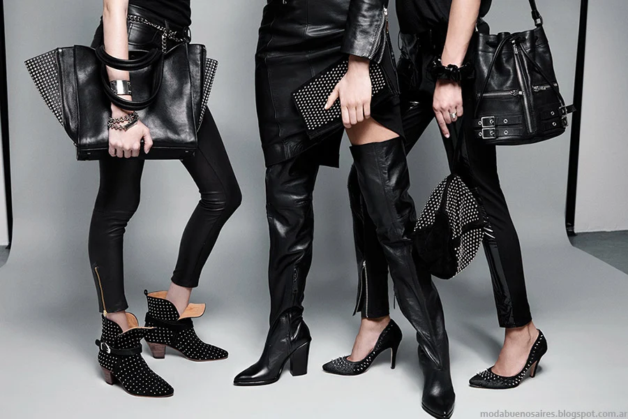 Accesorios de moda otoño invierno 2015: botas, zapatos, carteras, bolsos y sobre invierno 2015 María Cher.