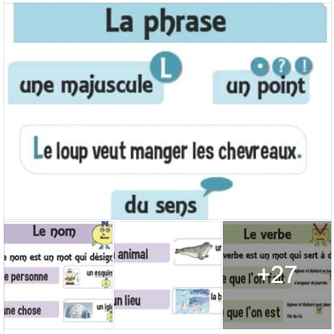كراسة مراجعة لغة فرنسية من 30 صفحة pdf