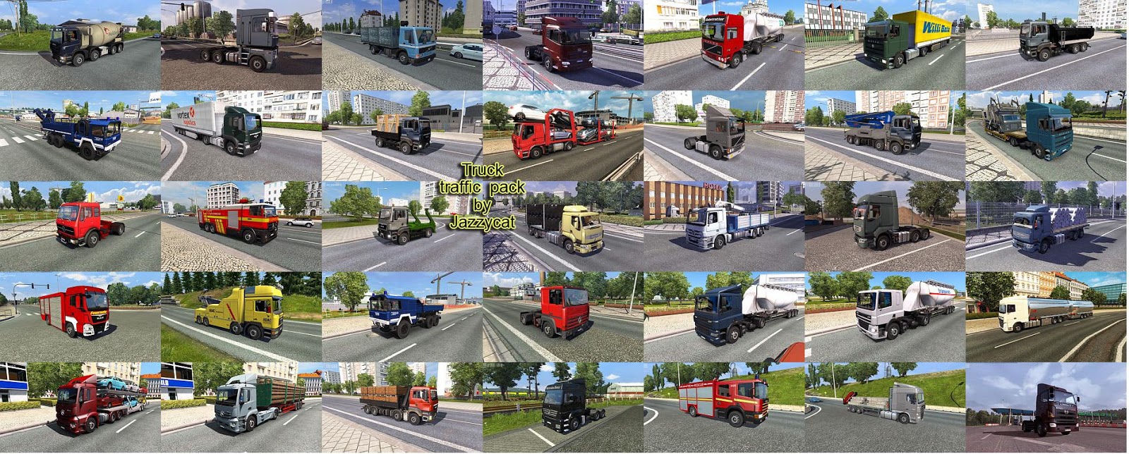 Pack de Caminhões Brasileiros Qualificados Mod Ets2 1.48 - Dalenha