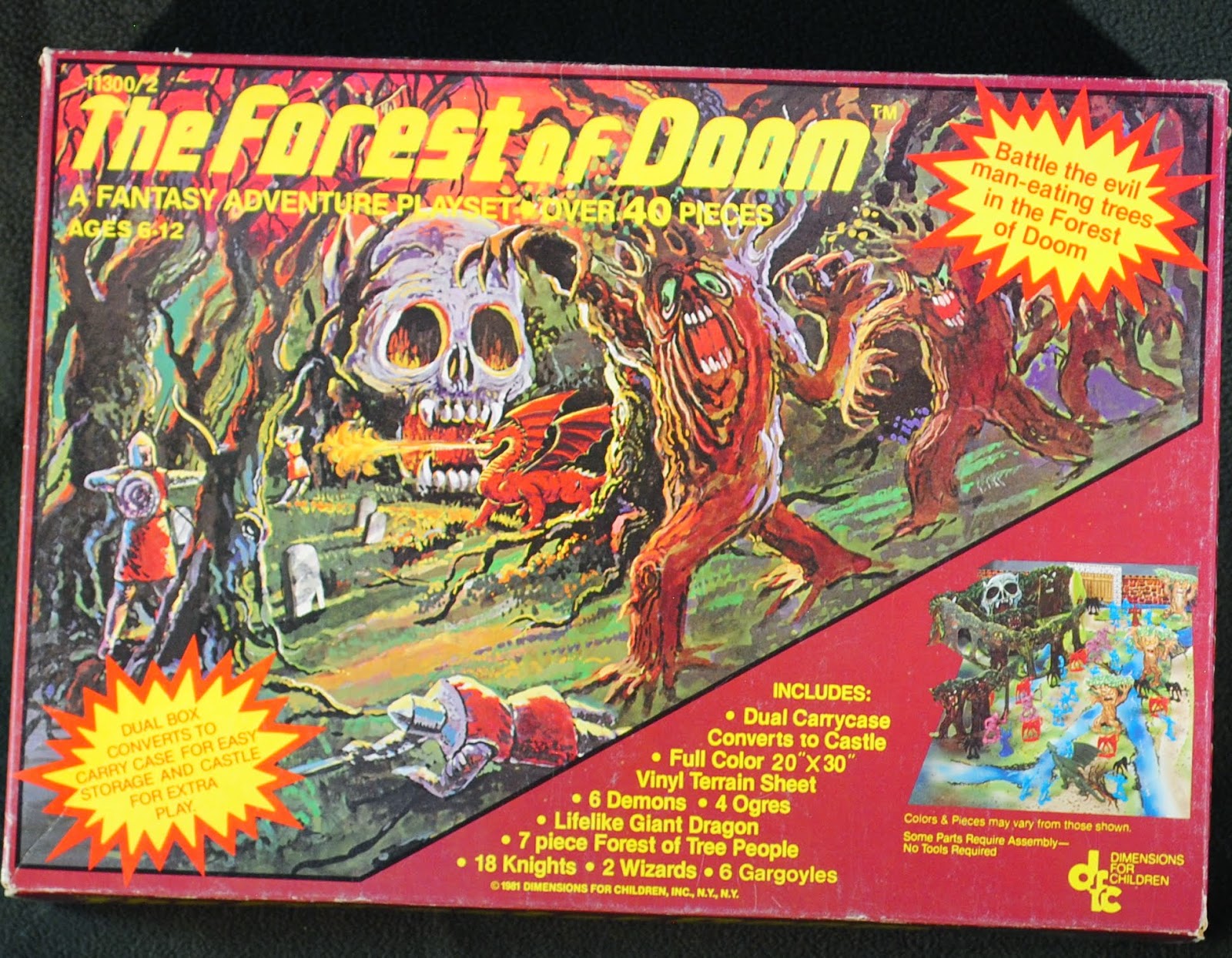 Fantasy Toy Soldiers 23 1980s Fantasy Playsets Ranked by Rarity