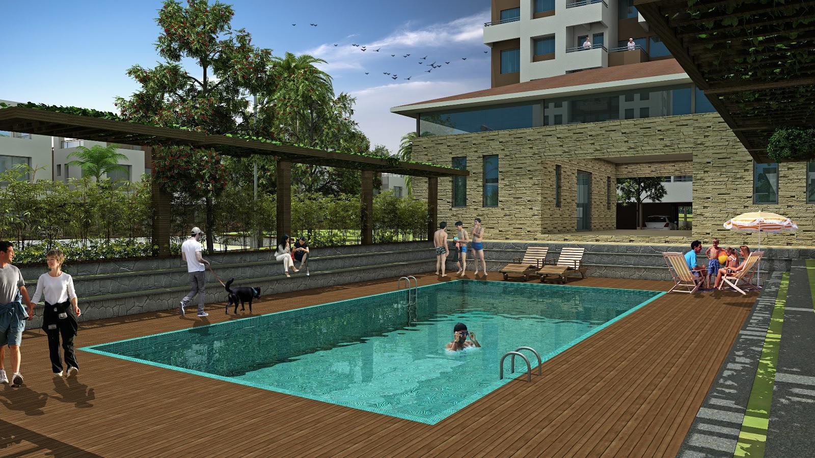 Architectural Portfolio Tara City Housing Society,At Pune.