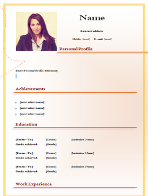 تحميل CV جاهزة إحترافية + إضافة صورة شخصية إلى الـ CV ( مجموعة ضخمة للتحميل) قابلة للتعديل على برنامج WORD Cv%2B6%2Bwomen