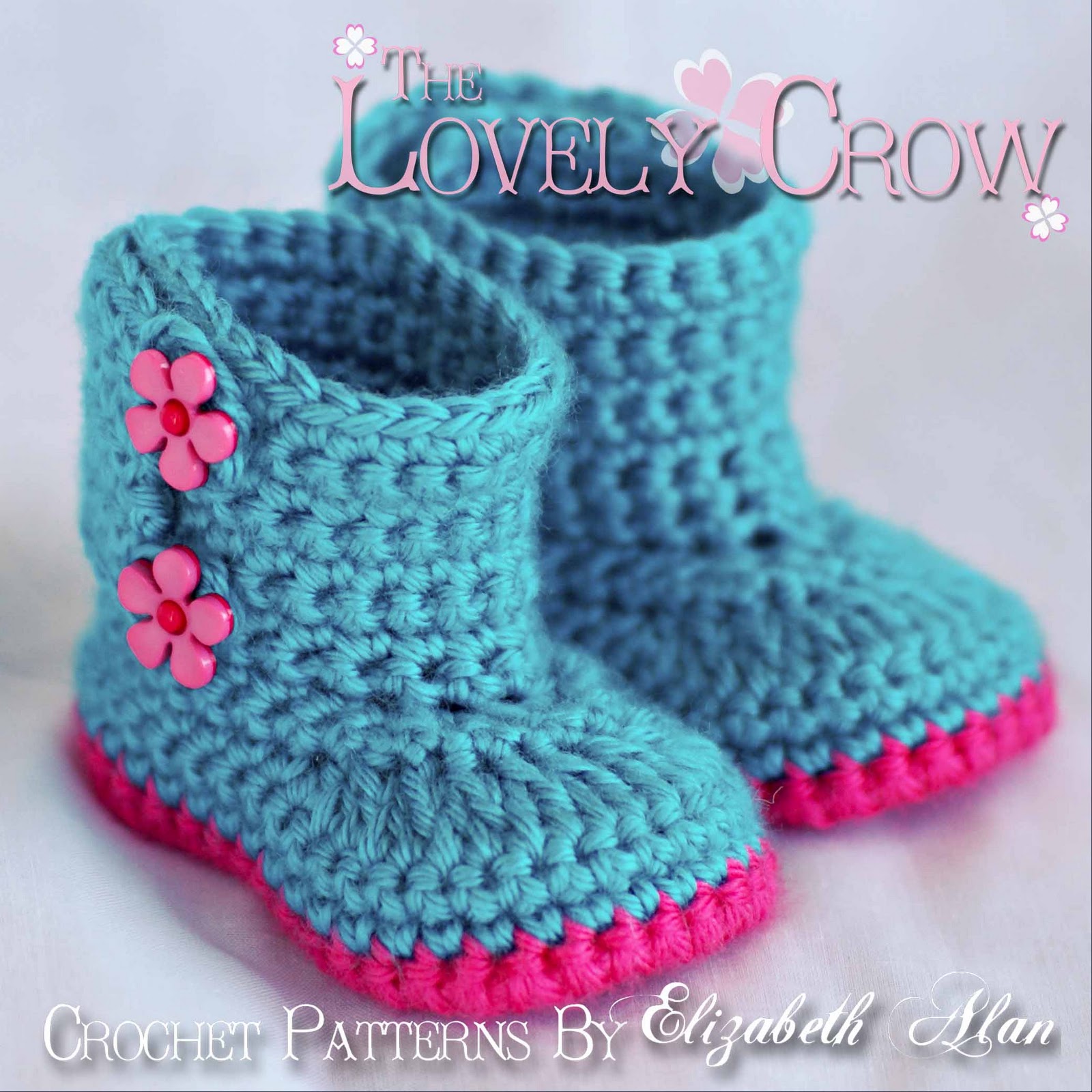 crochet patterns baby boots pattern booties doll crow lovely slipper shoes knitting