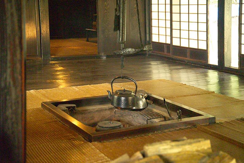 Kitchen in traditional Japanese house Japan culture center