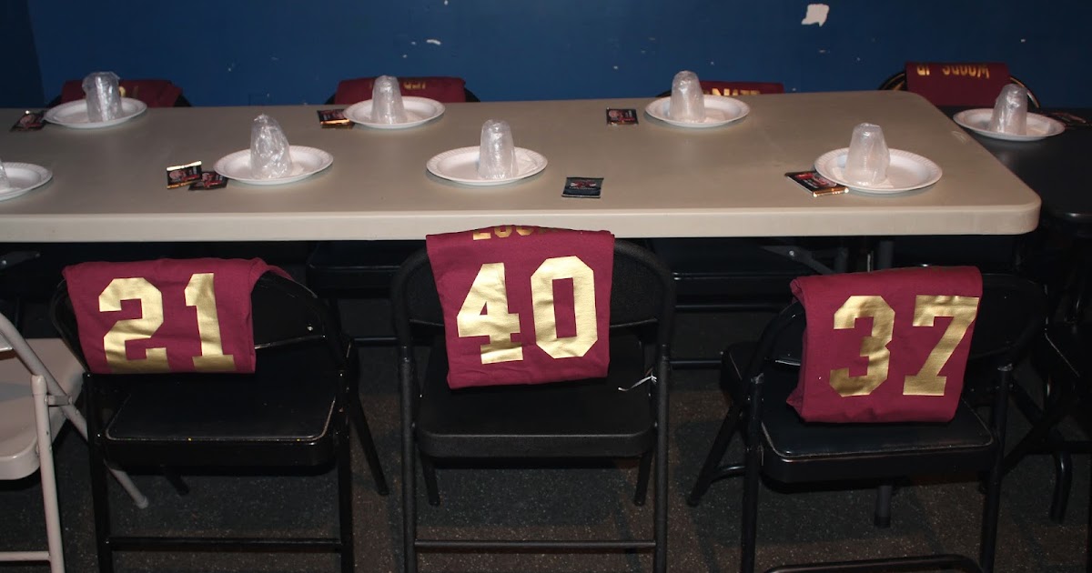 Confessions of a Sports Mama Football End of Season Party Ideas