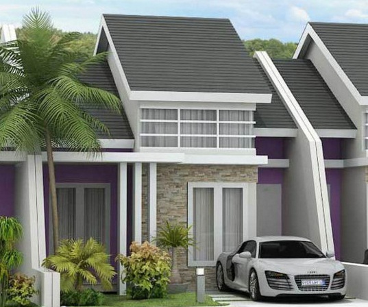 Model desain rumah minimalis tampak depan