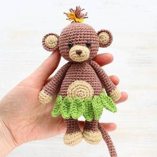 PATRON MONO AMIGURUMI 28050