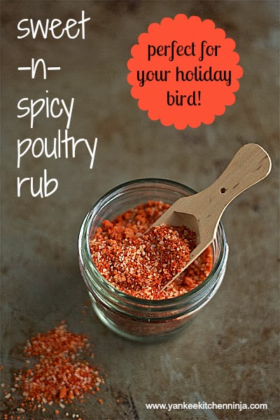 sweet and spicy poultry rub