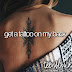 #16 Get a tattoo on my back ✓