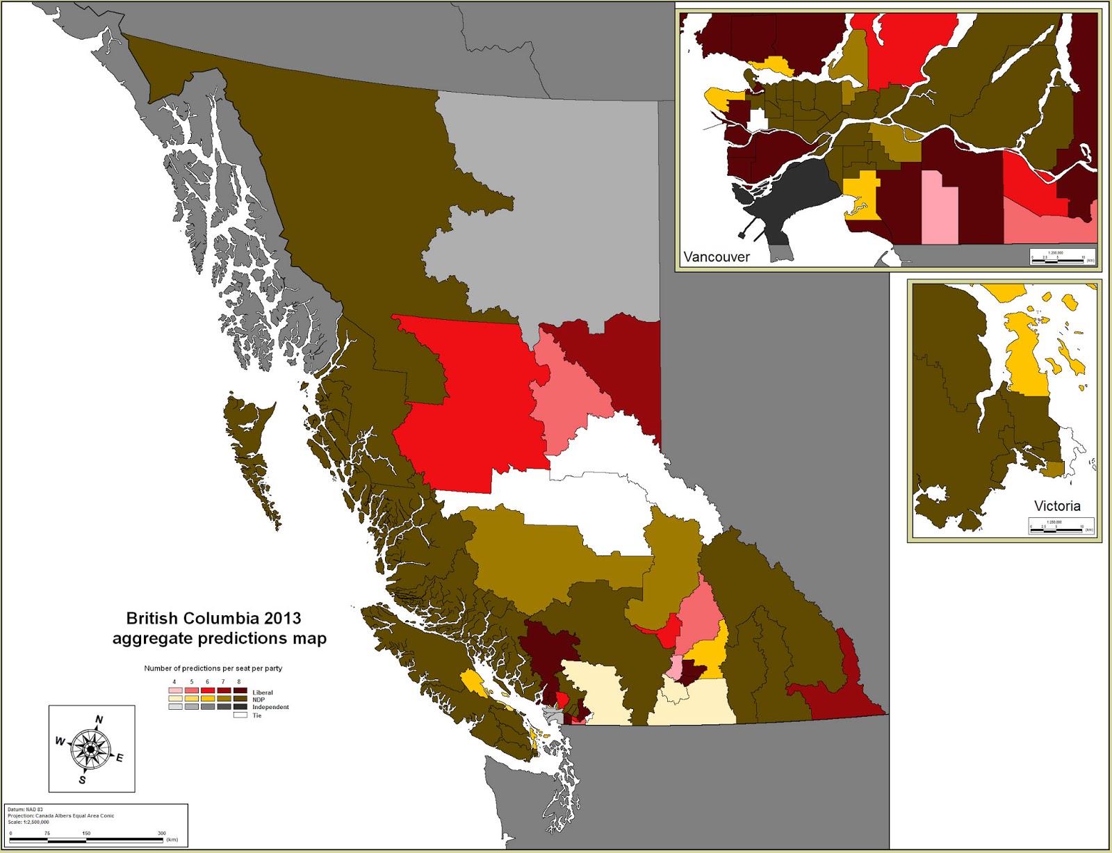 Canadian Election Atlas British Columbia provincial election