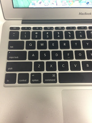 macbook air mid 2013 USキーボード QWERTY