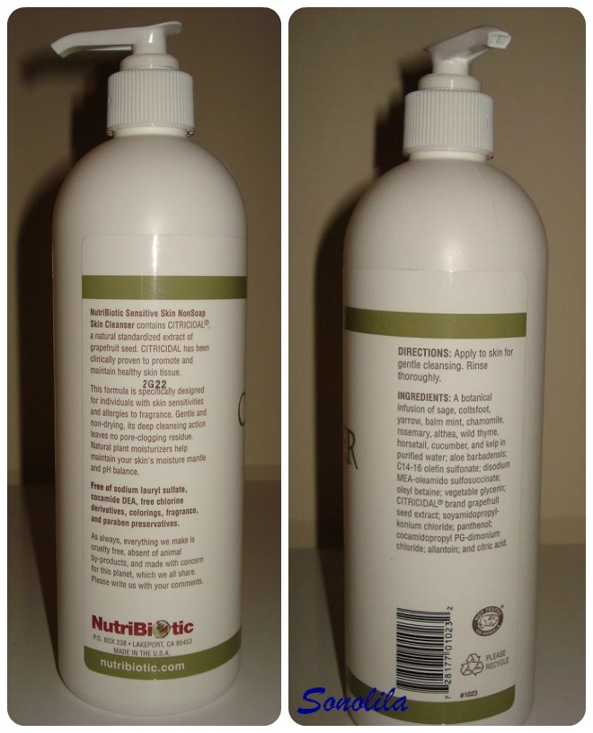 nutribiotic face cleanser