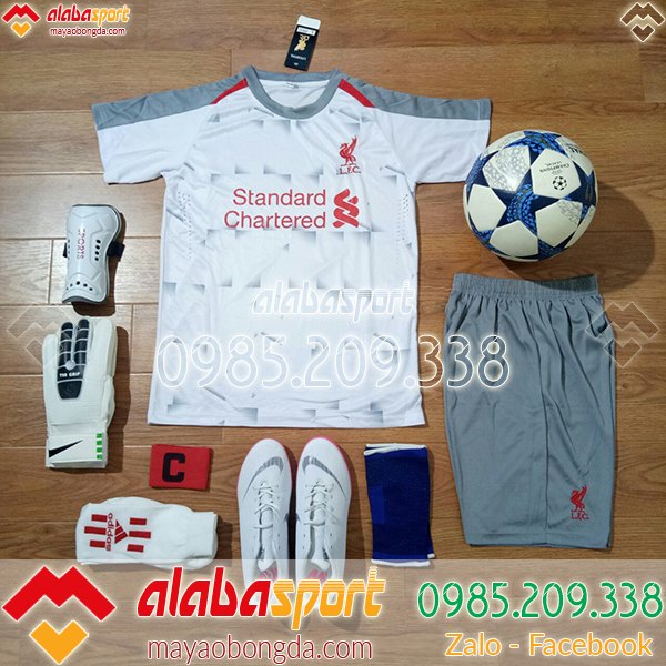 Áo Liverpool 2019 sân khách màu trắng Áo Liverpool 2019 sân khách màu trắng