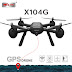 Spesifikasi Drone MJX X104G - GPS FPV Ready