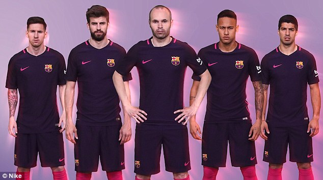 barcelona 2016 away kit