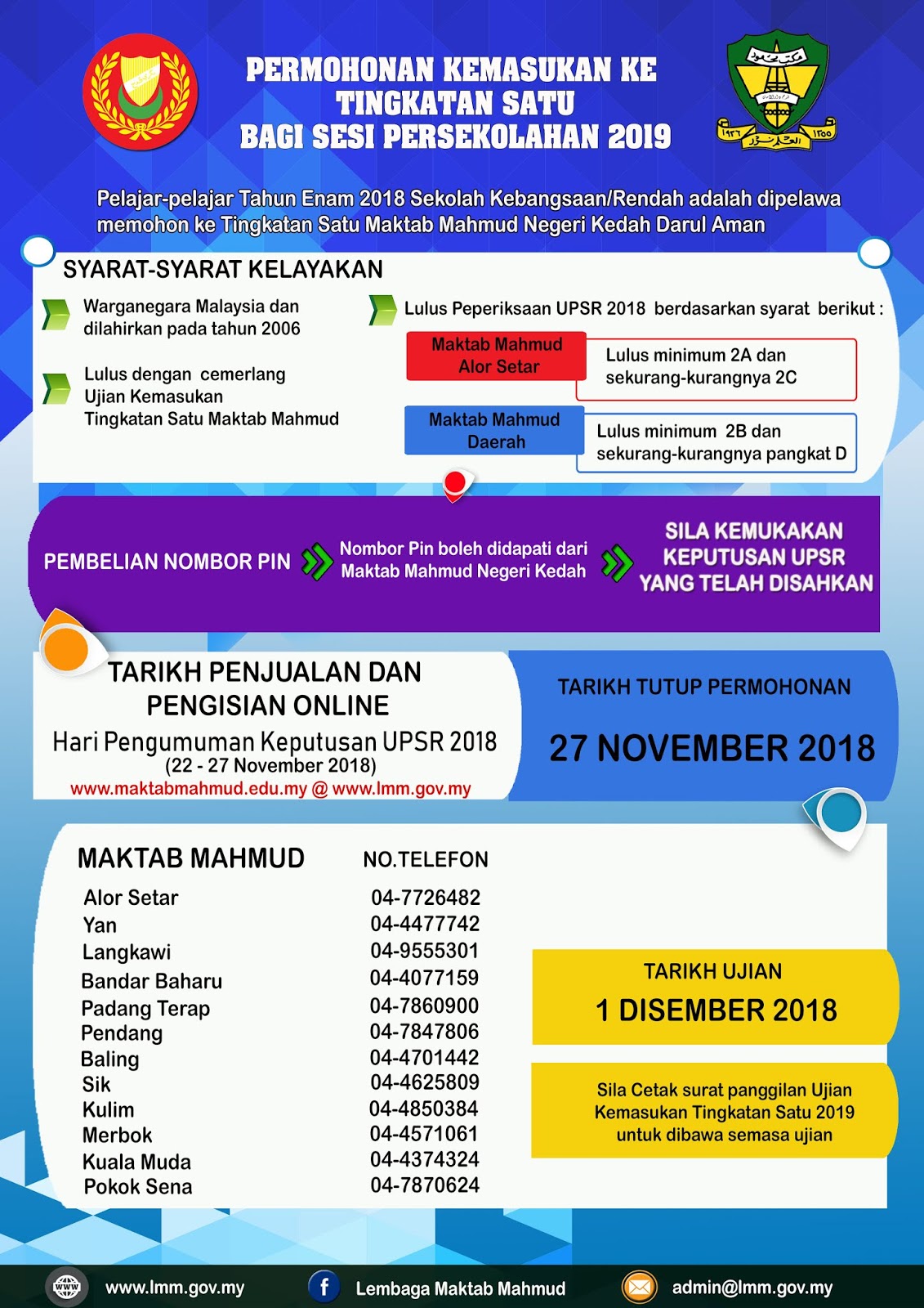 Semakan Keputusan Maktab Mahmud Tingkatan 1 2020 Online  MY PANDUAN