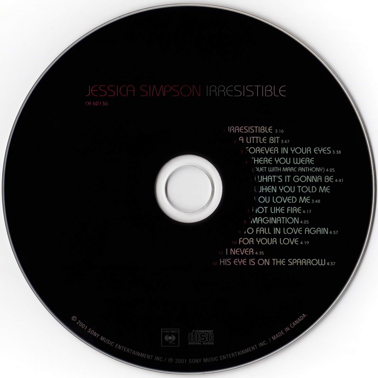 My Collection Jessica Simpson » Irresistible [Canada]