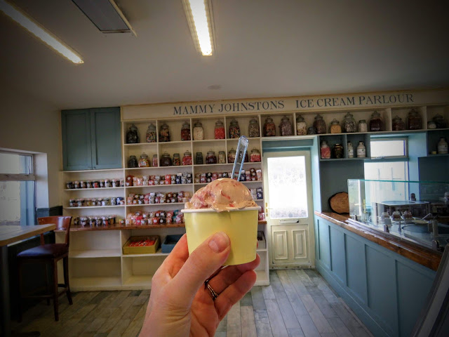 Artisan gelato from Mammy Johnston's in Strandhill, County Sligo, Ireland