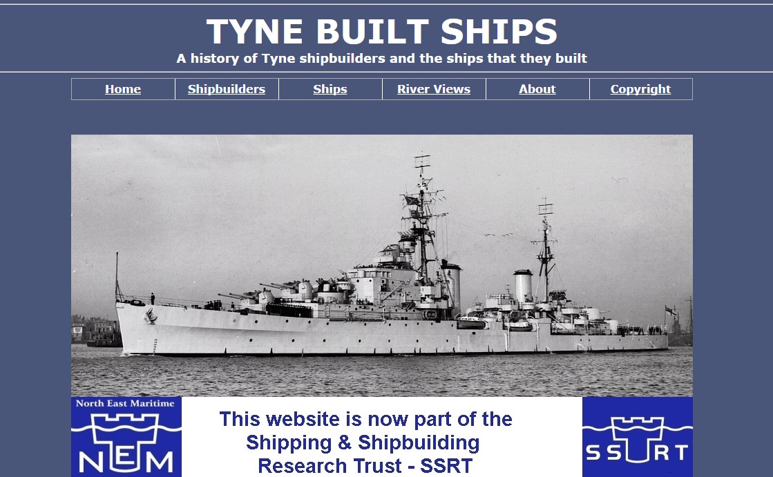 TYNE BUILT SHIPS