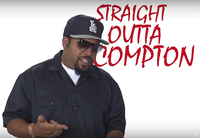Ice Cubes unterhaltsame Falsifizierung der Rap-Genius Fan-Interpretationen von Straight outta Compton