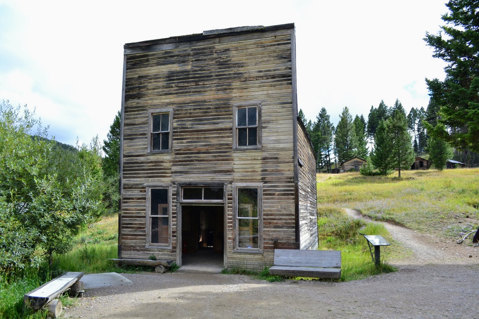 Live free or die Містопривид Гарнет, Ghost Town, Montana)