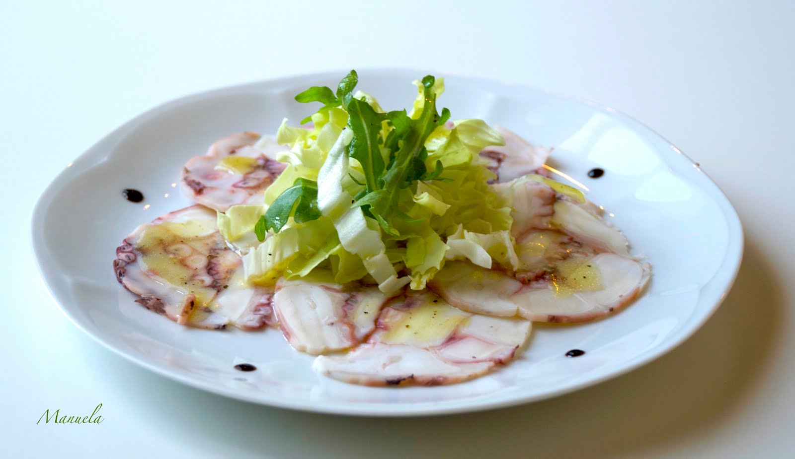 La via delle spezie Carpaccio di polpo homemade..