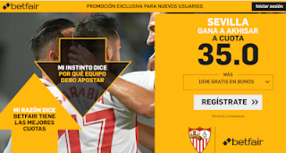 betfair supercuota Europa League Sevilla gana al Akhisar 25 octubre betfair supercuota Europa League Sevilla gana al Akhisar 25 octubre